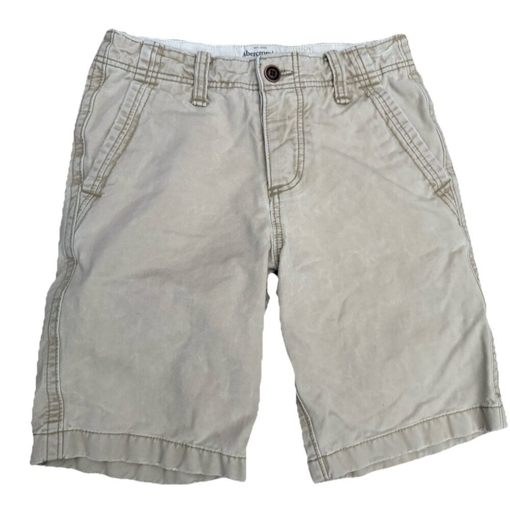 LOT 2 Pairs Abercrombie & Fitch New York Shorts SZ 28 Chino Streetwear Classic - Picture 5 of 7